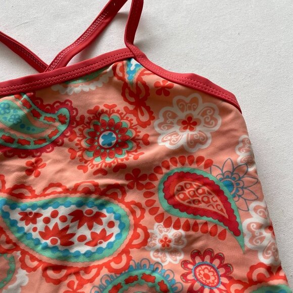 Kami Paisley Print One Piece Swimsuit size 6 - Picture 3 of 6